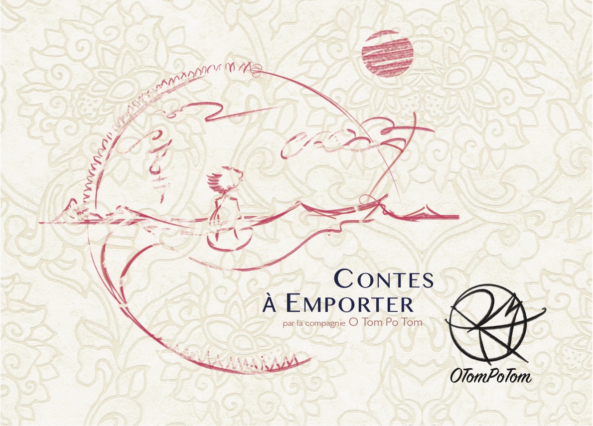 Illustration des "Contes à Emporter" conçue par Julien Guyot et Julia Douny